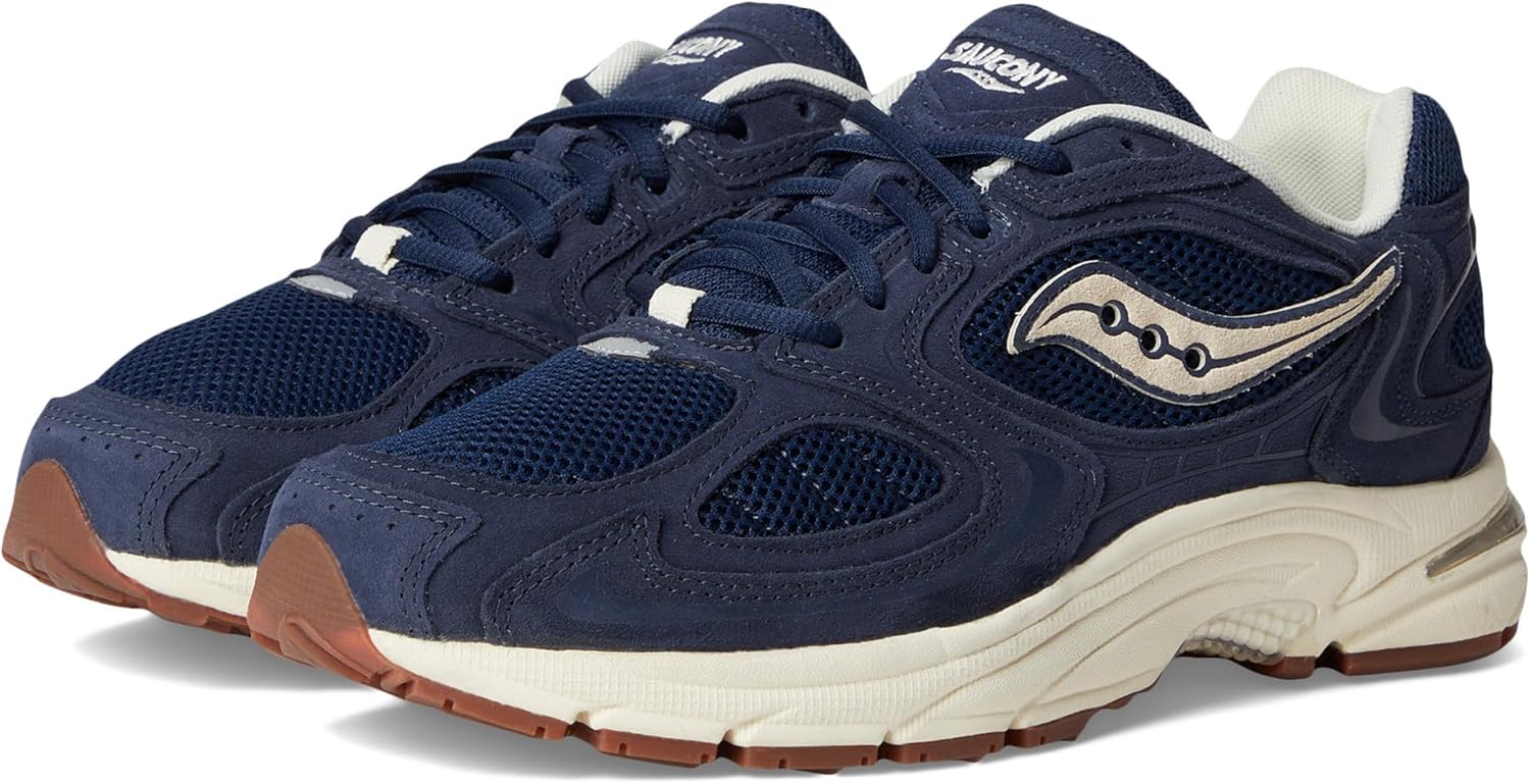 

Кроссовки Saucony Grid Jazz 9 (унисекс для взрослых), слоновая кость/темно-синий