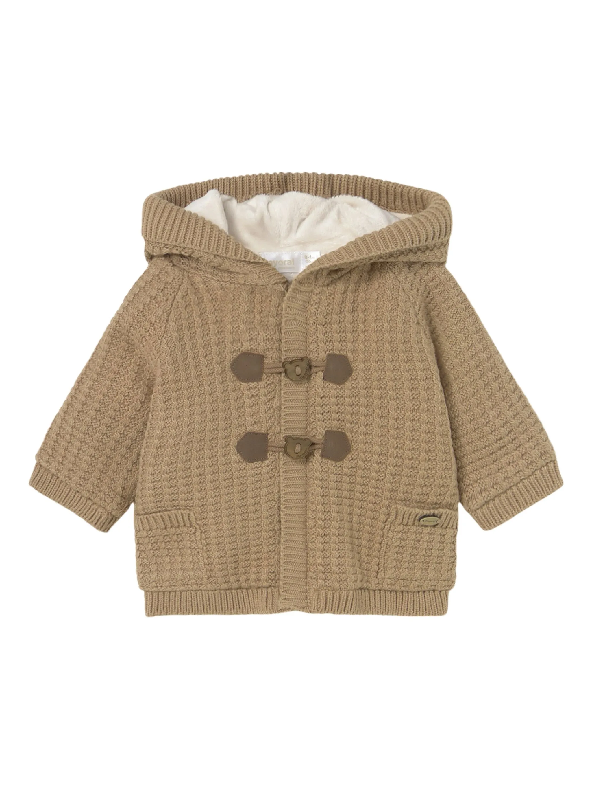 

Трикотажная куртка с капюшоном Mayoral, коричневый