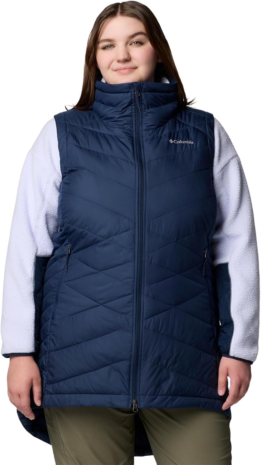 

Длинный жилет Columbia Womens Heavenly II, Collegiate Navy