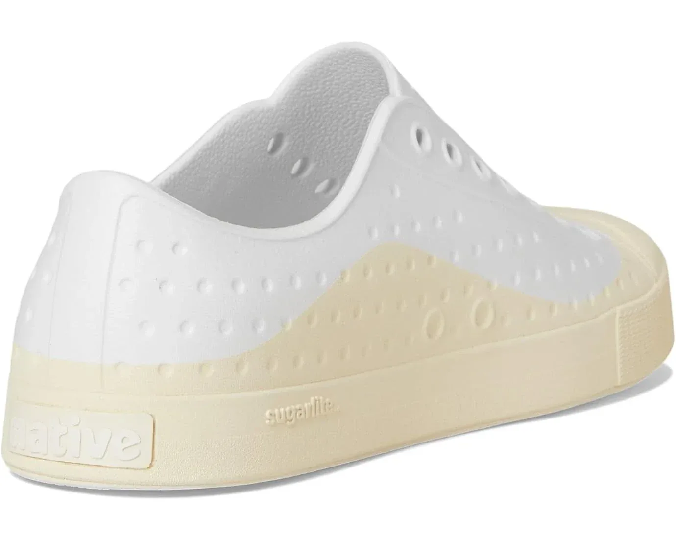 Белые повседневные туфли Jefferson Wanderfoam Roam с перфорацией HAWK244 Native Shoes — фото 4
