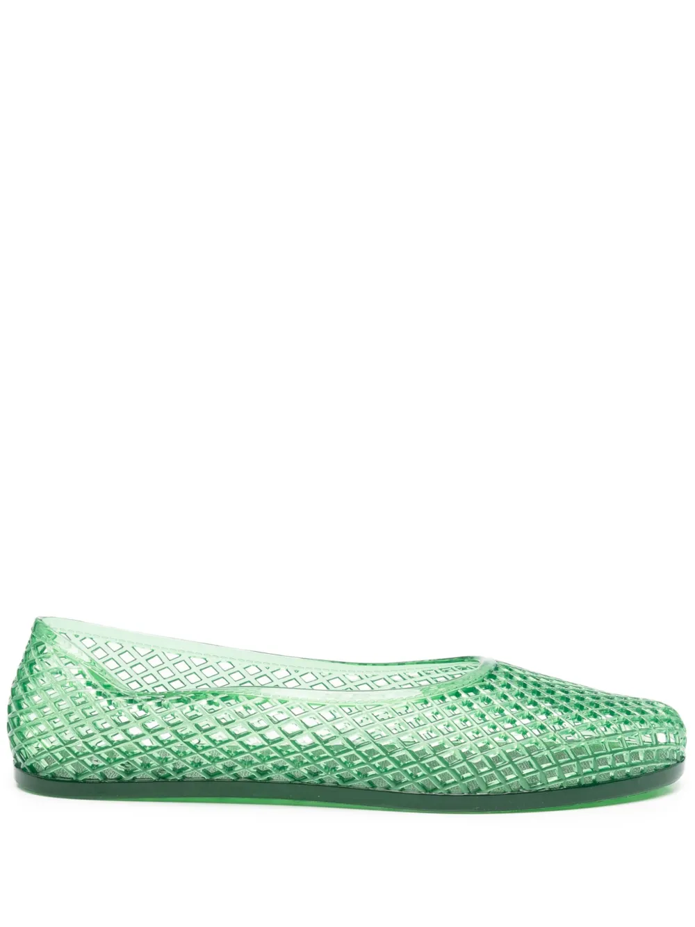Балетки Iro Ancient Greek Sandals, зеленый