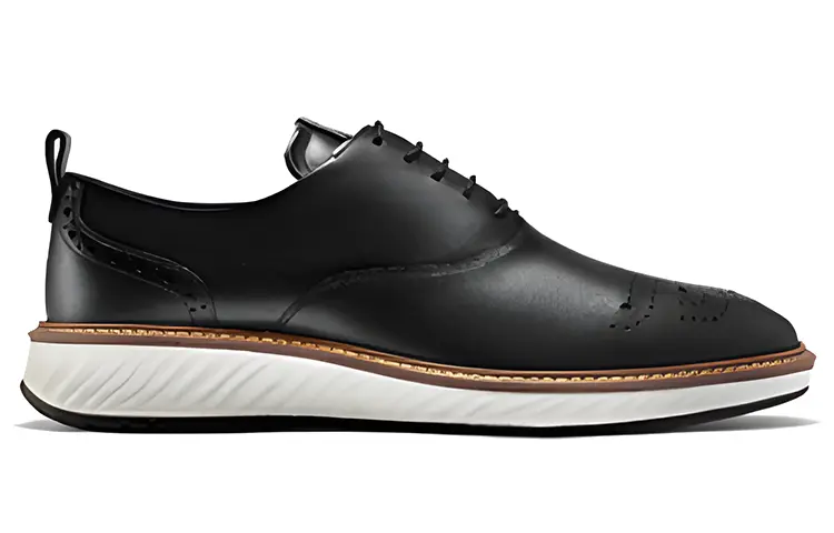 Мужские туфли Ecco Men's Casual Shoes Men Low-Top Black — фото 2