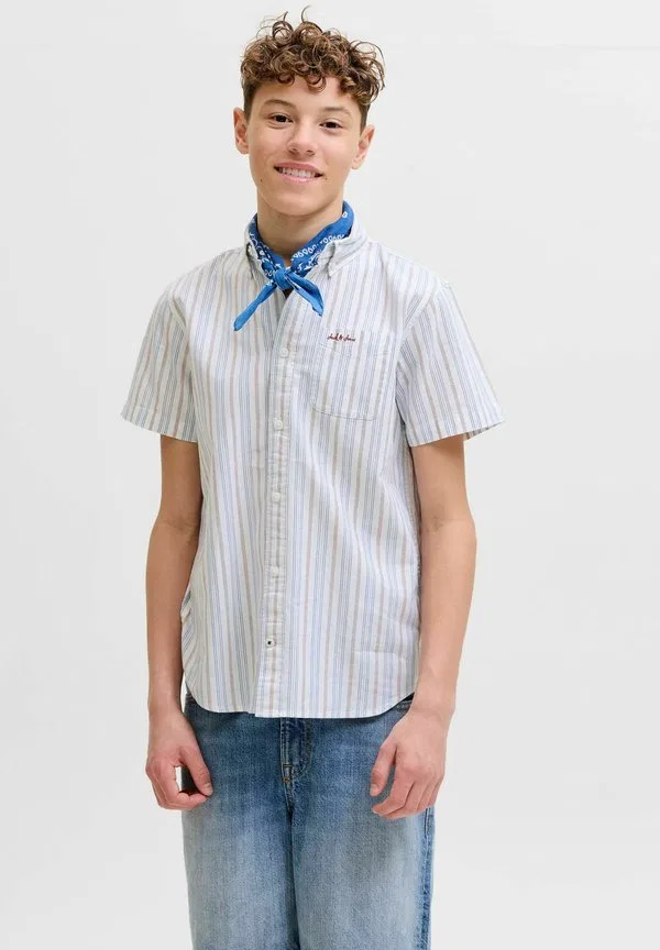 Hemd hemd junior рубашка Jack & Jones Junior, White — фото 2