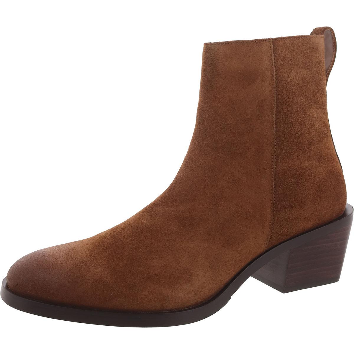 

Richie мужские замшевые ботинки челси на блочном каблуке Steve Madden, цвет cognac suede