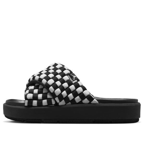 Тапочки sophia slide 'dark ash black' Air Jordan, мультиколор