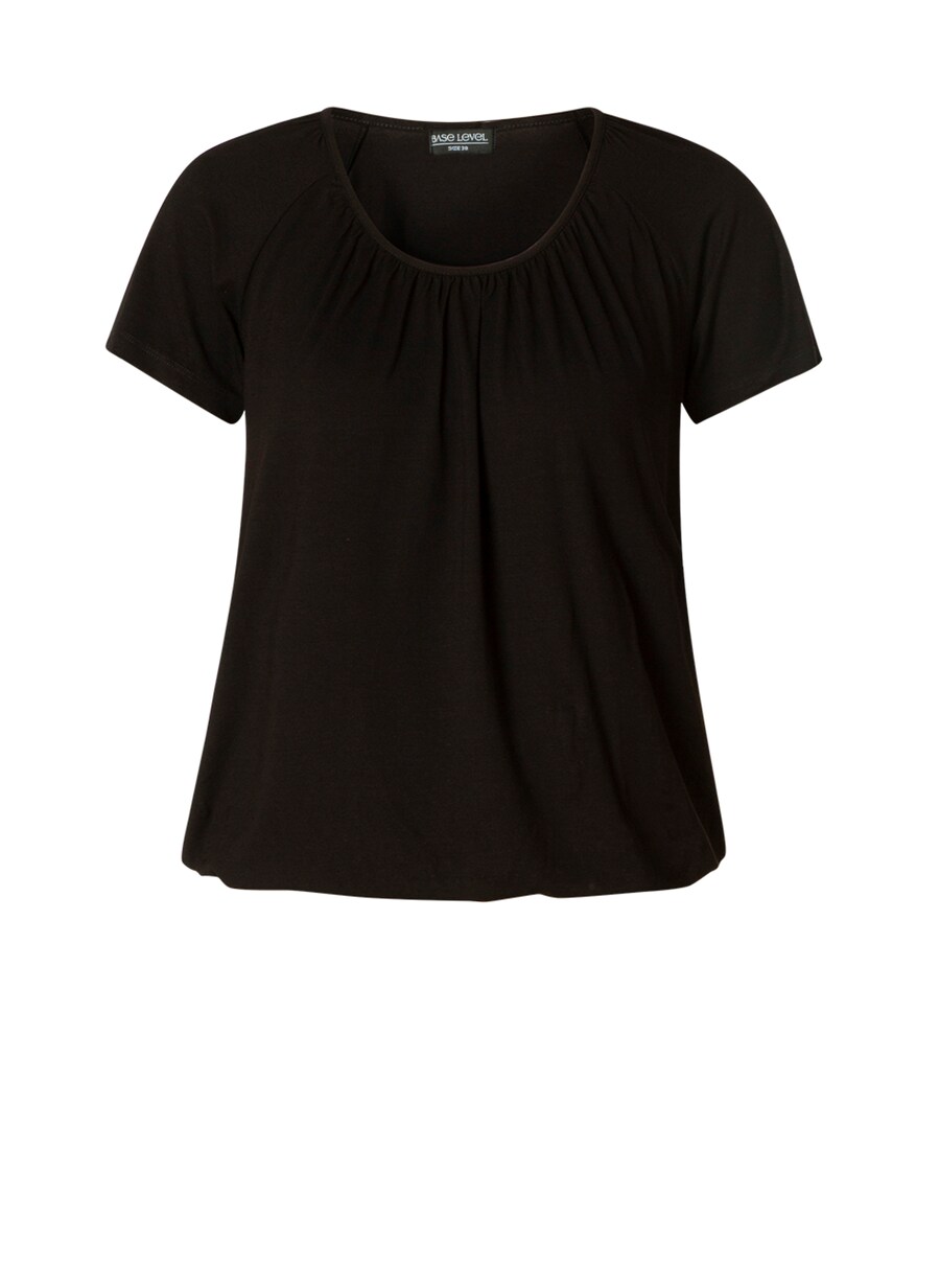 

Футболка BASE LEVEL CURVY Shirt Yoni, черный