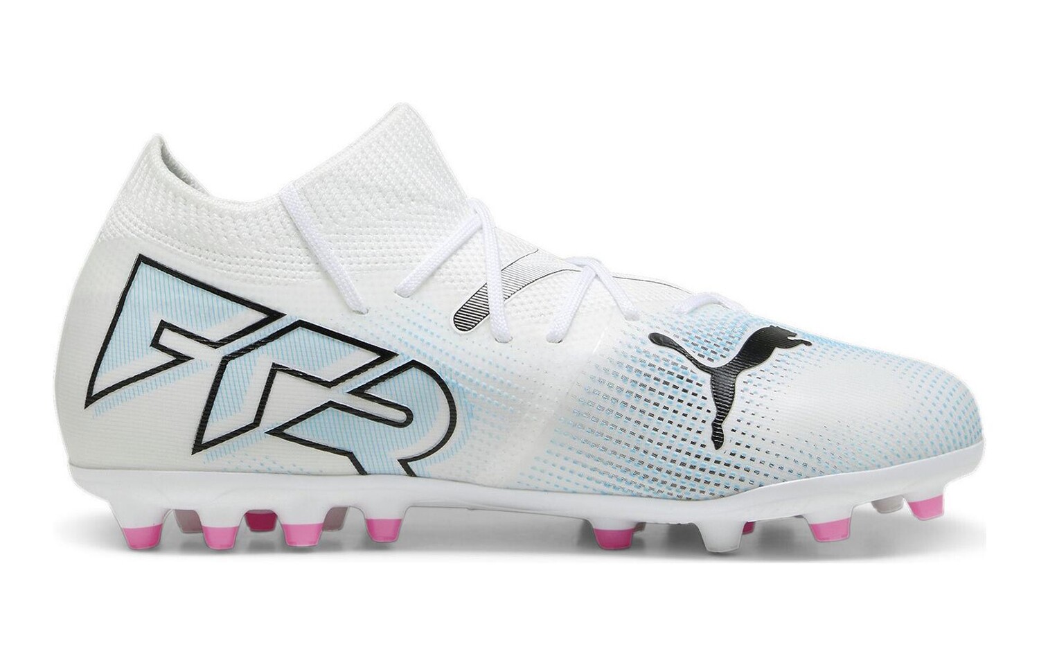 Детские футбольные бутсы Puma Future Series Kids, White/Blue — фото 2
