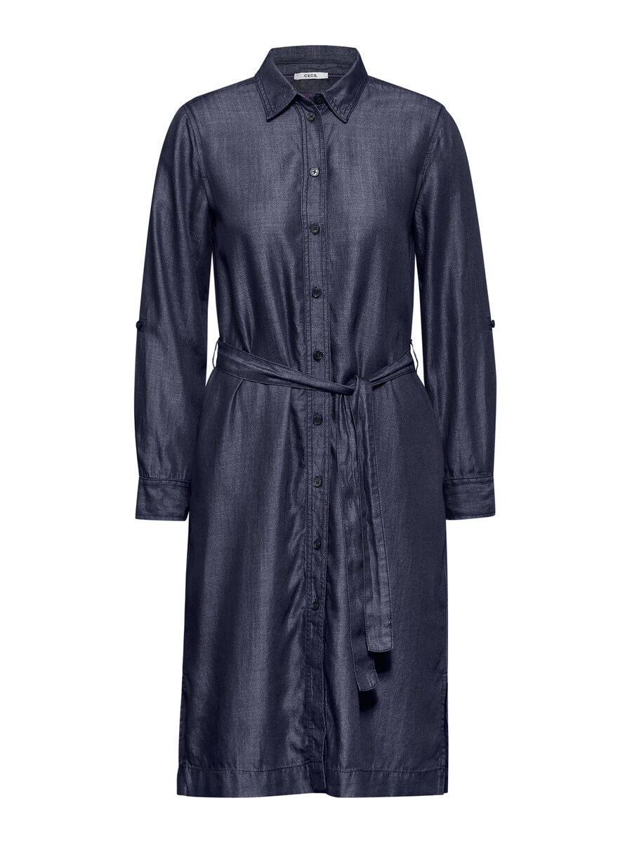 

Платье рубашка CECIL Shirt Dress, темно-синий