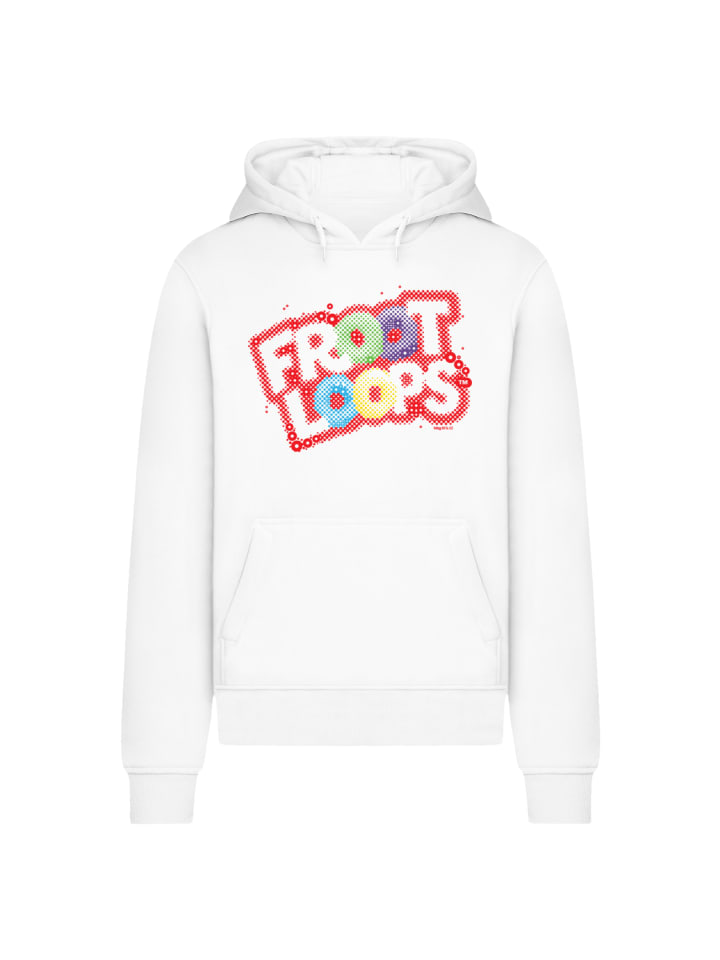 

Толстовка Kellogg's Froot Loops с принтом в стиле поп-арт, белая F4NT4STIC