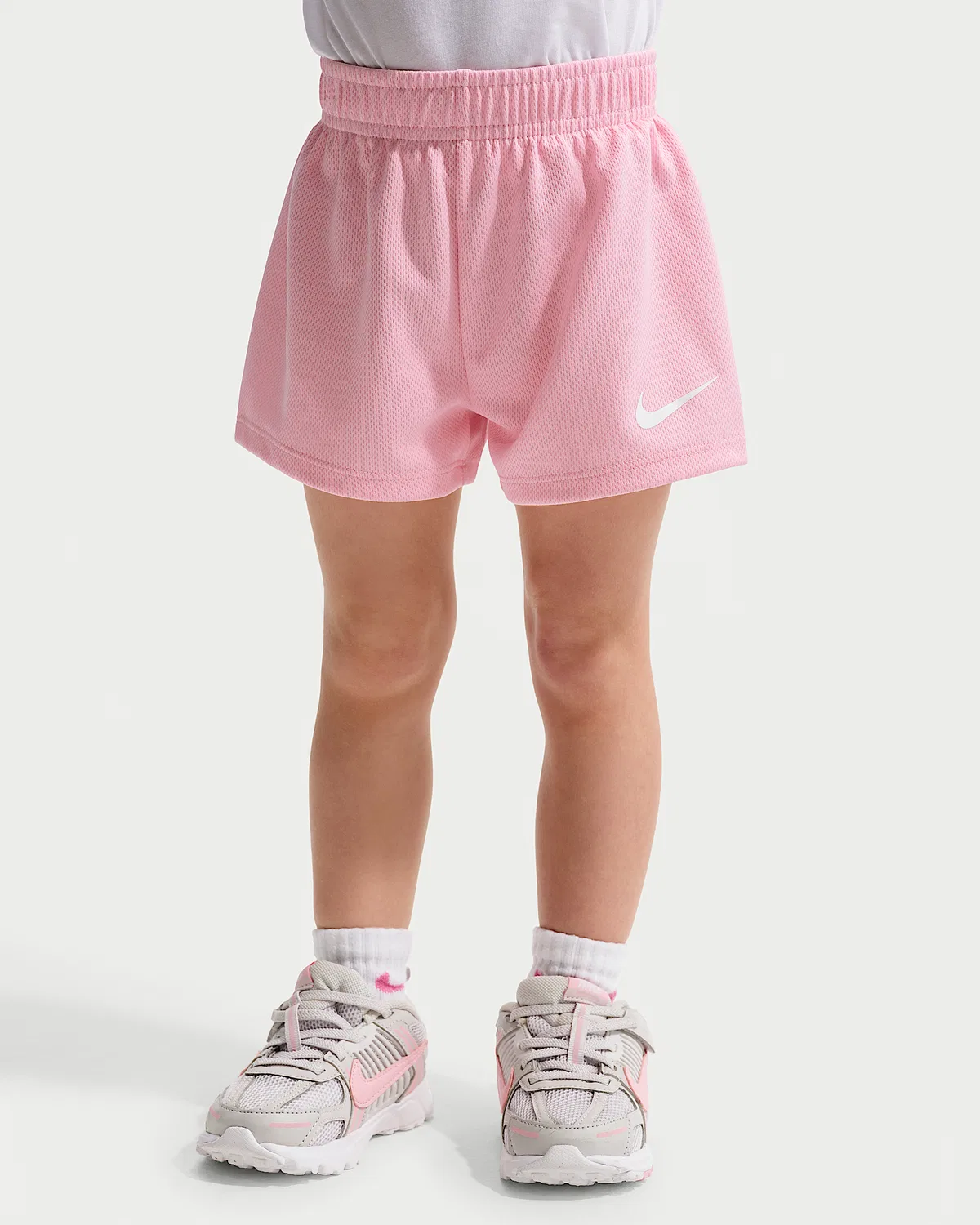 Детский комплект из шорт и топа Nike Move With Nature, Medium Soft Pink — фото 4