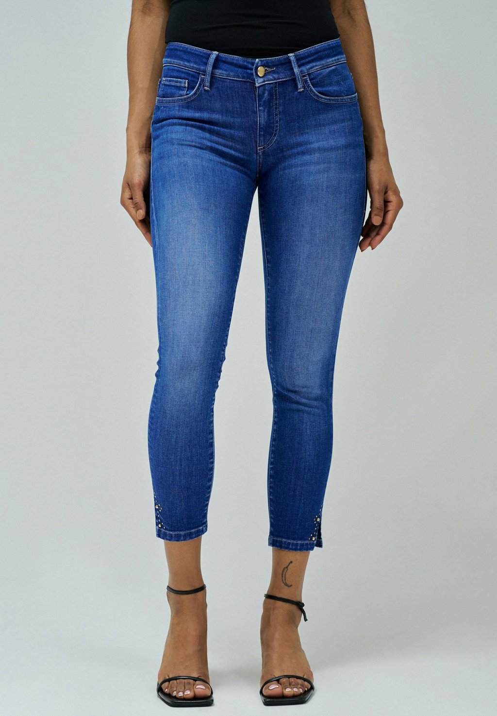 

Джинсы скинни PUSH UP CROPPED Salsa Jeans, синий