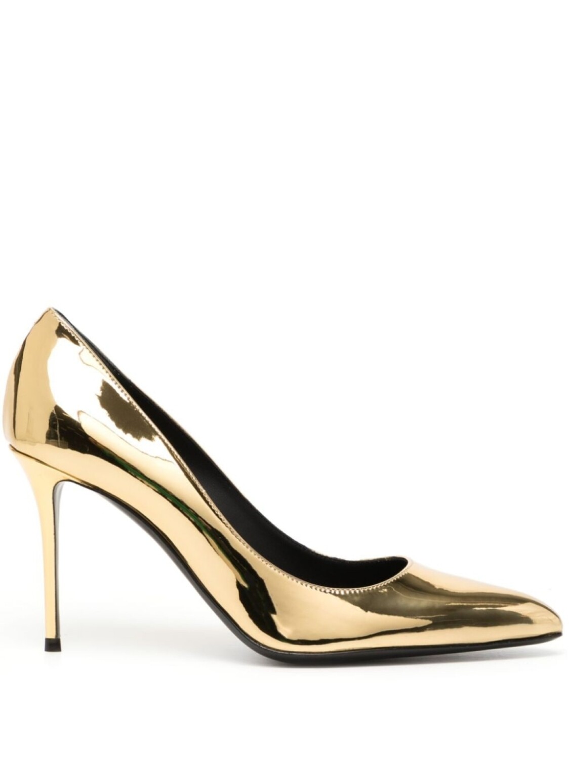 

Туфли Jakye 100 с эффектом металлик Giuseppe Zanotti, золотистый
