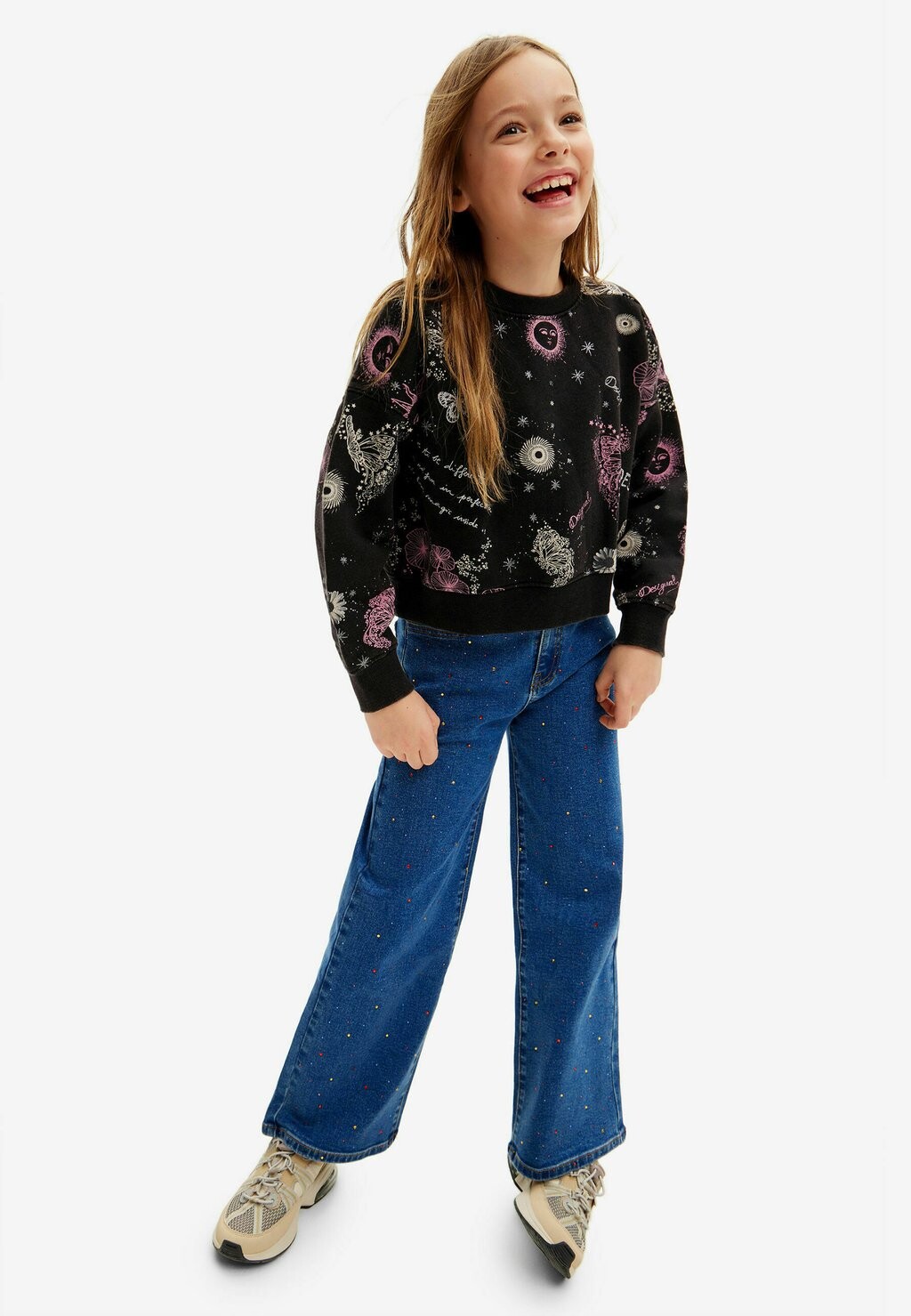 

Толстовка UNIVERSE FLOWERS Desigual, черный