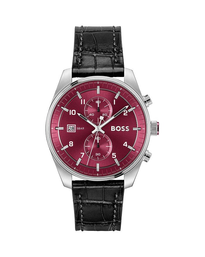 

Часы BOSS Hugo Boss Skytraveller, 44 мм, красный