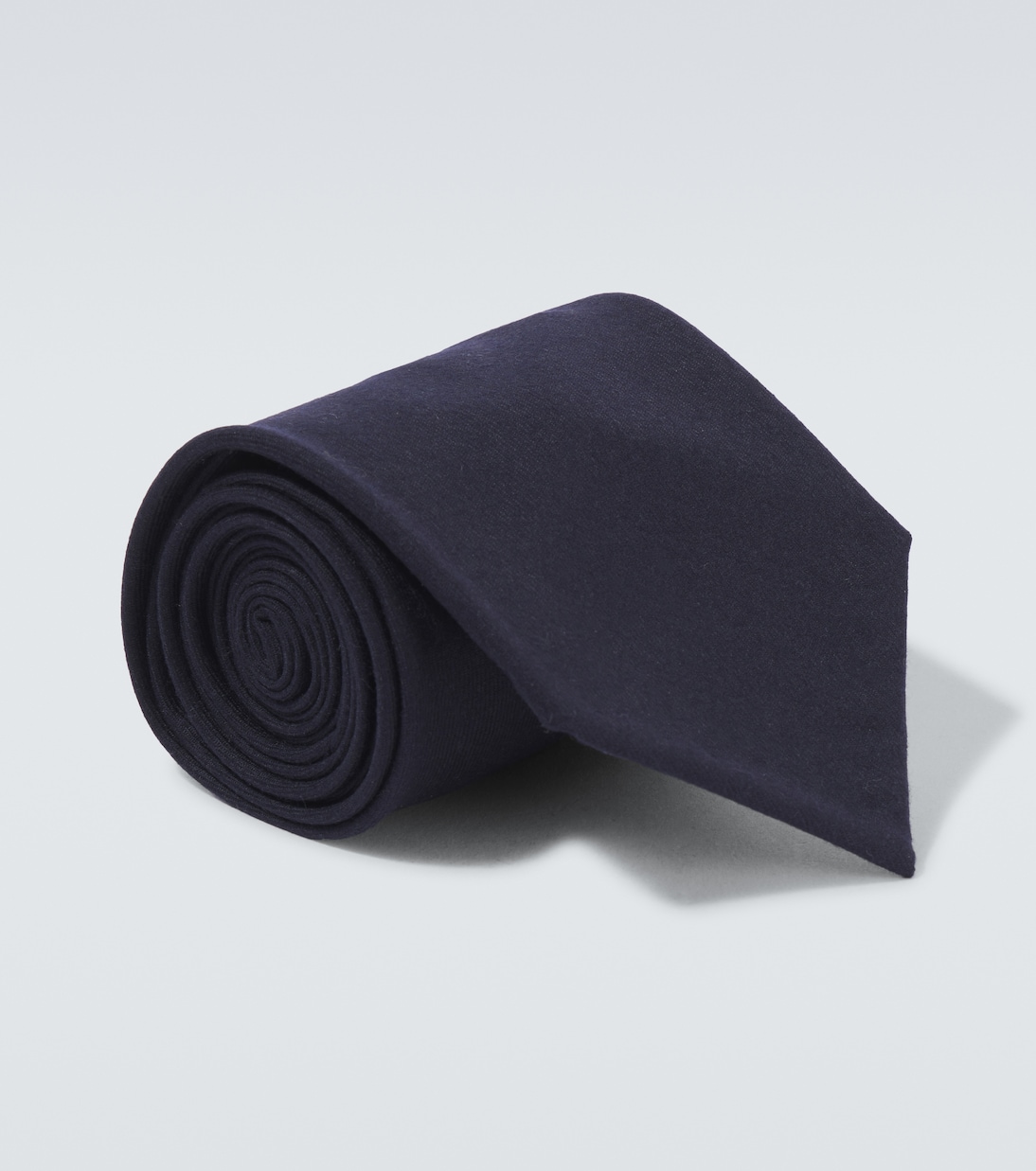 

Галстук из шерсти и кашемира Thom Sweeney, Darkest Navy