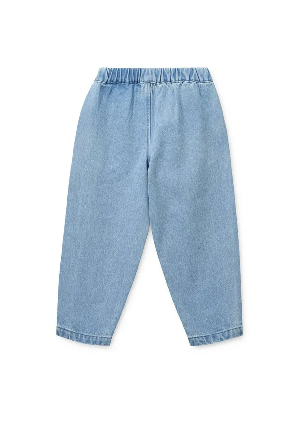 Джинсы прямого кроя унисекс borris placement Liewood, Light Blue — фото 4