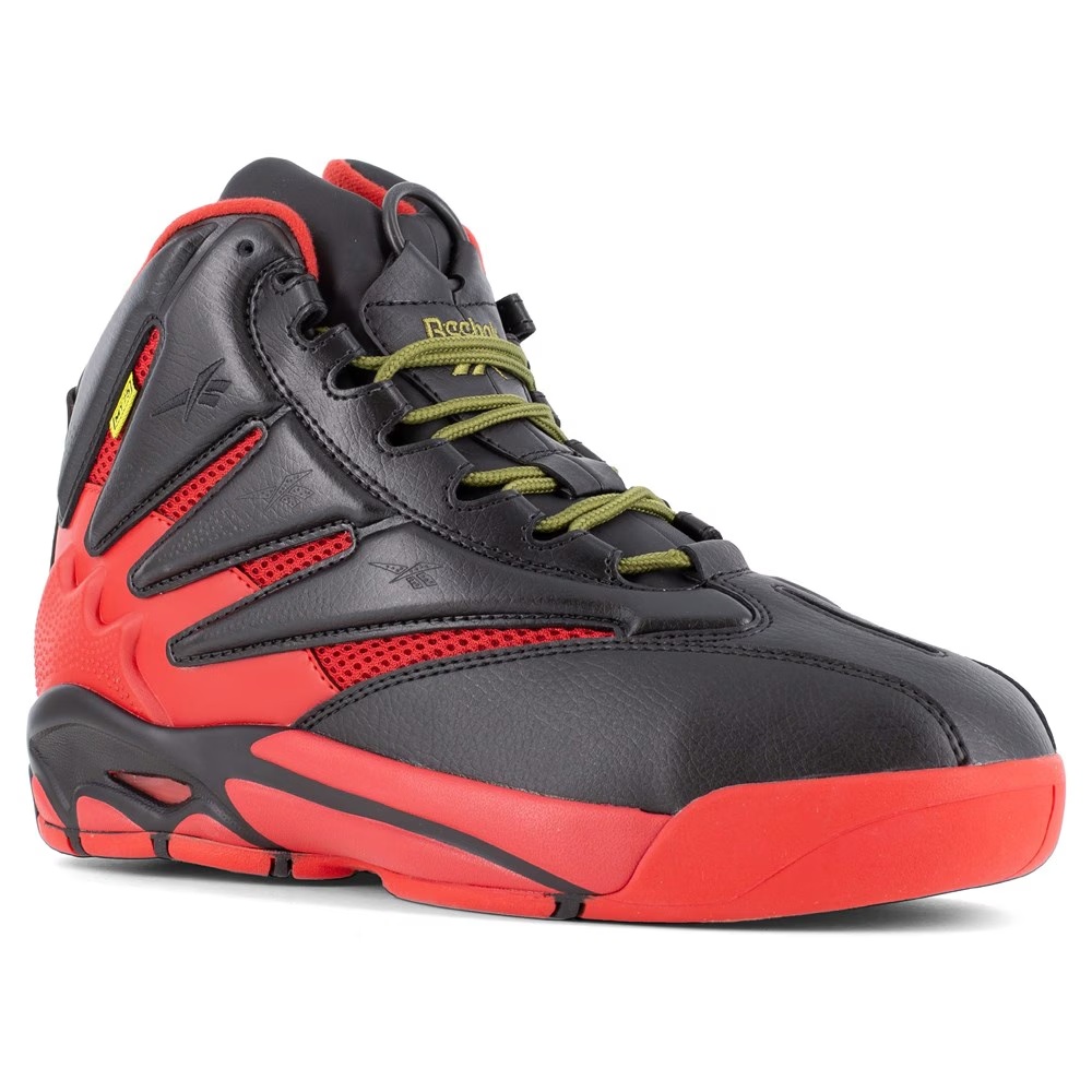 

Кроссовки с высоким верхом и композитным носком для работы Reebok Work, black/red