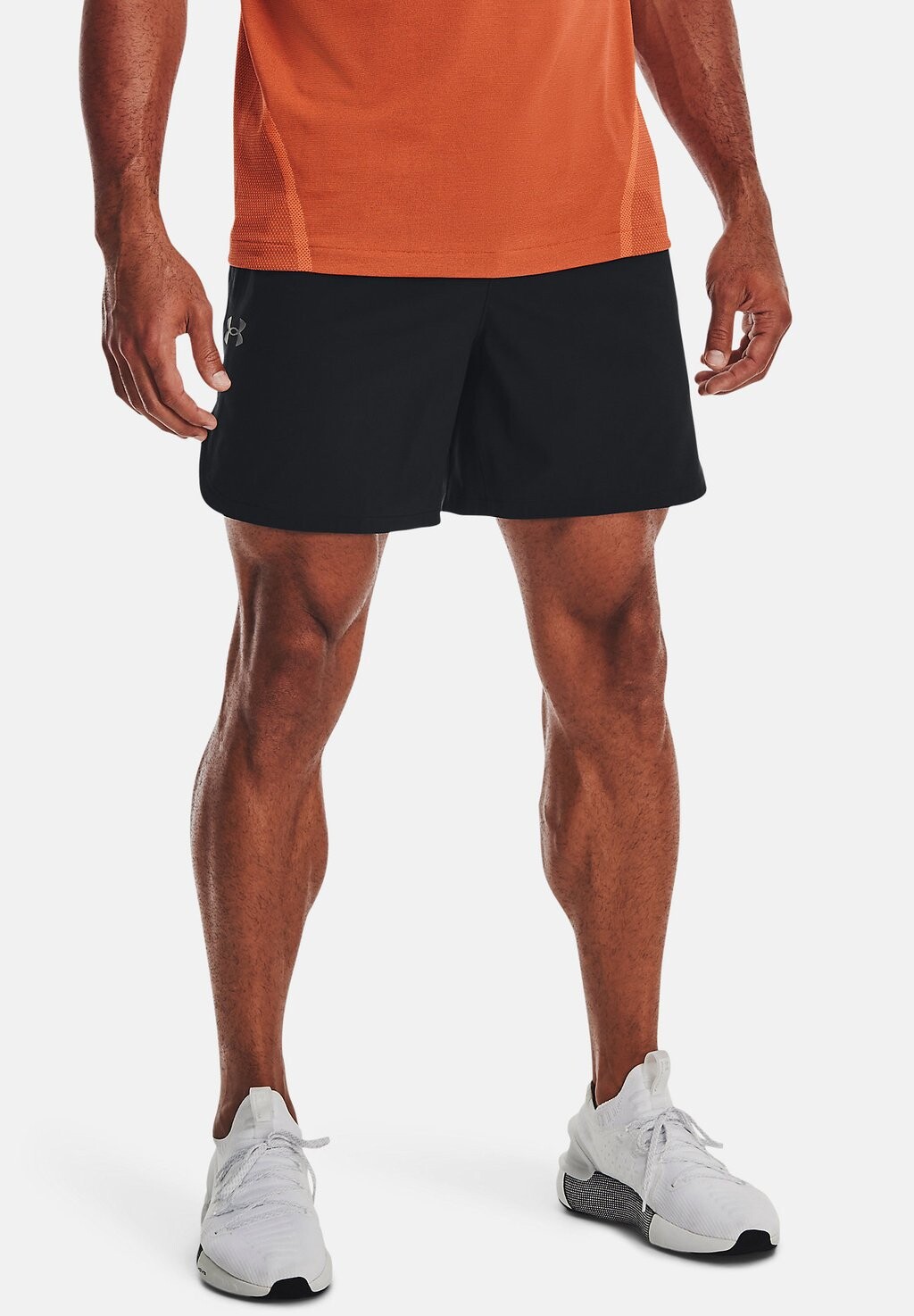 

Спортивные шорты Under Armour PEAK, цвет Black Pitch Gray