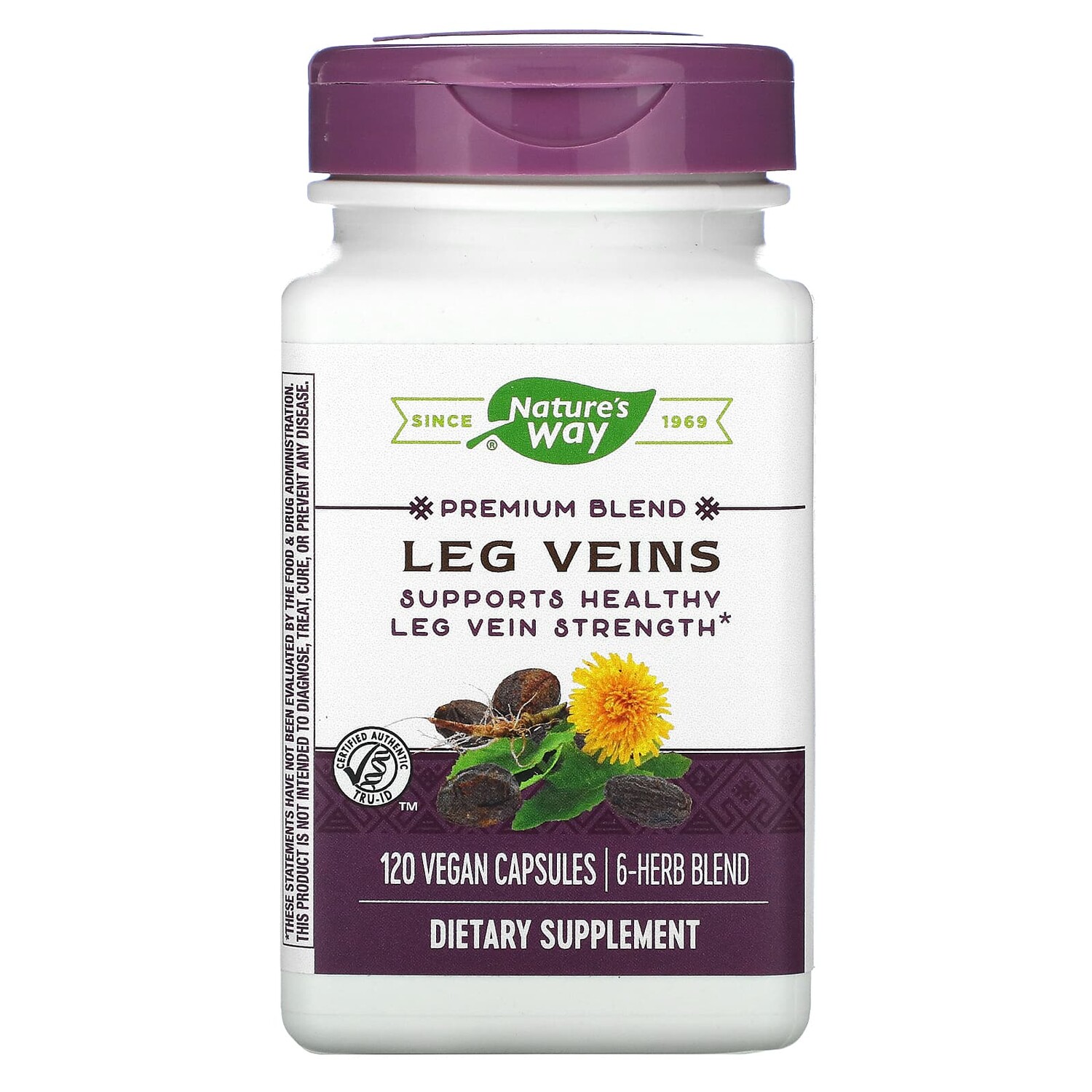 

Nature's Way Leg Veins Support Blend 120 Veg Capsules