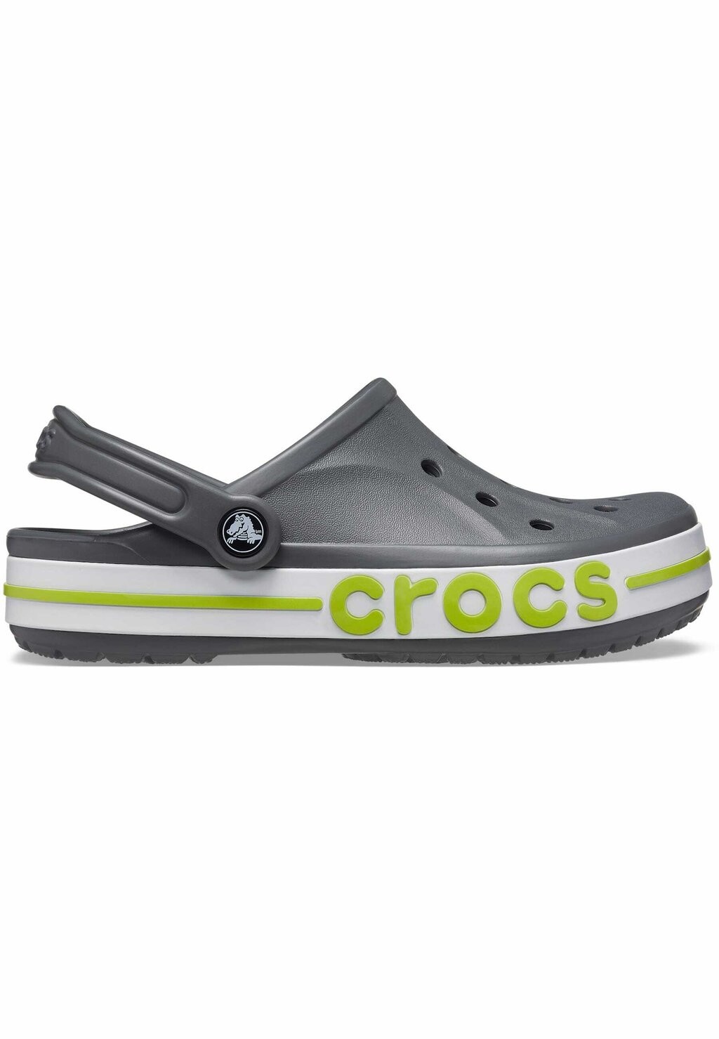 

Сабо BAYABAND Crocs, цвет slate grey lime punch