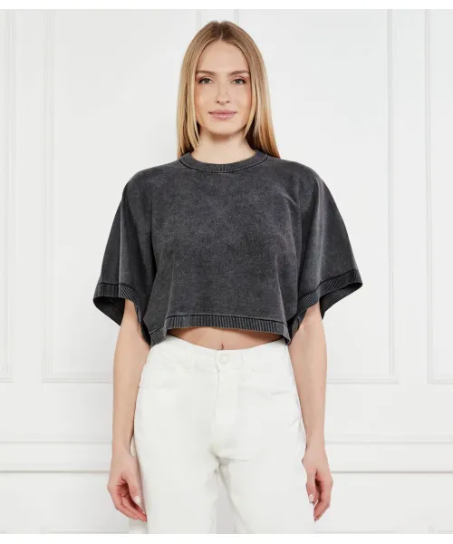 

Блуза Cropped fit Michael Kors, серый
