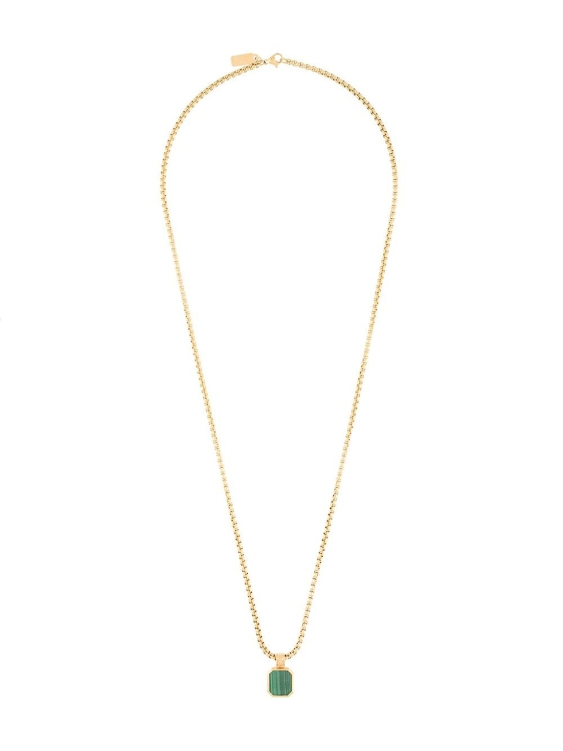 

Колье с малахитом Nialaya Jewelry, золотой