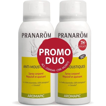 

Органический спрей для тела от комаров Pranarom Aromapic Duo с длительной защитой Pranarôm