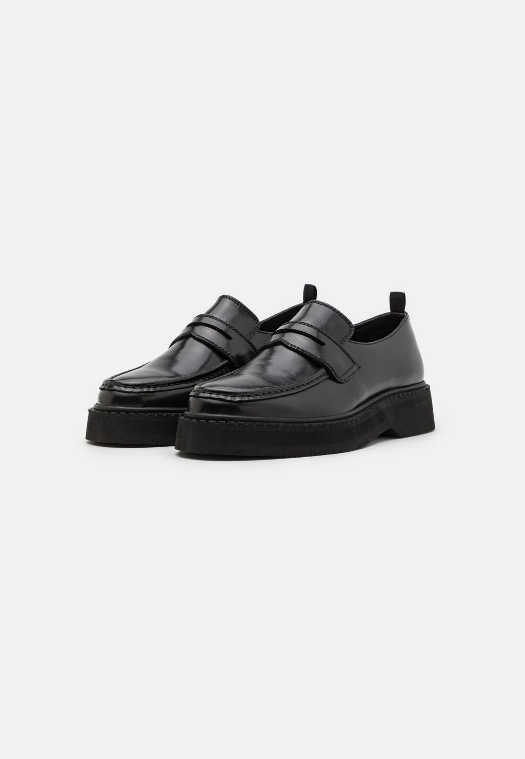 Тапочки LEATHER Zign Studio, цвет black — фото 2