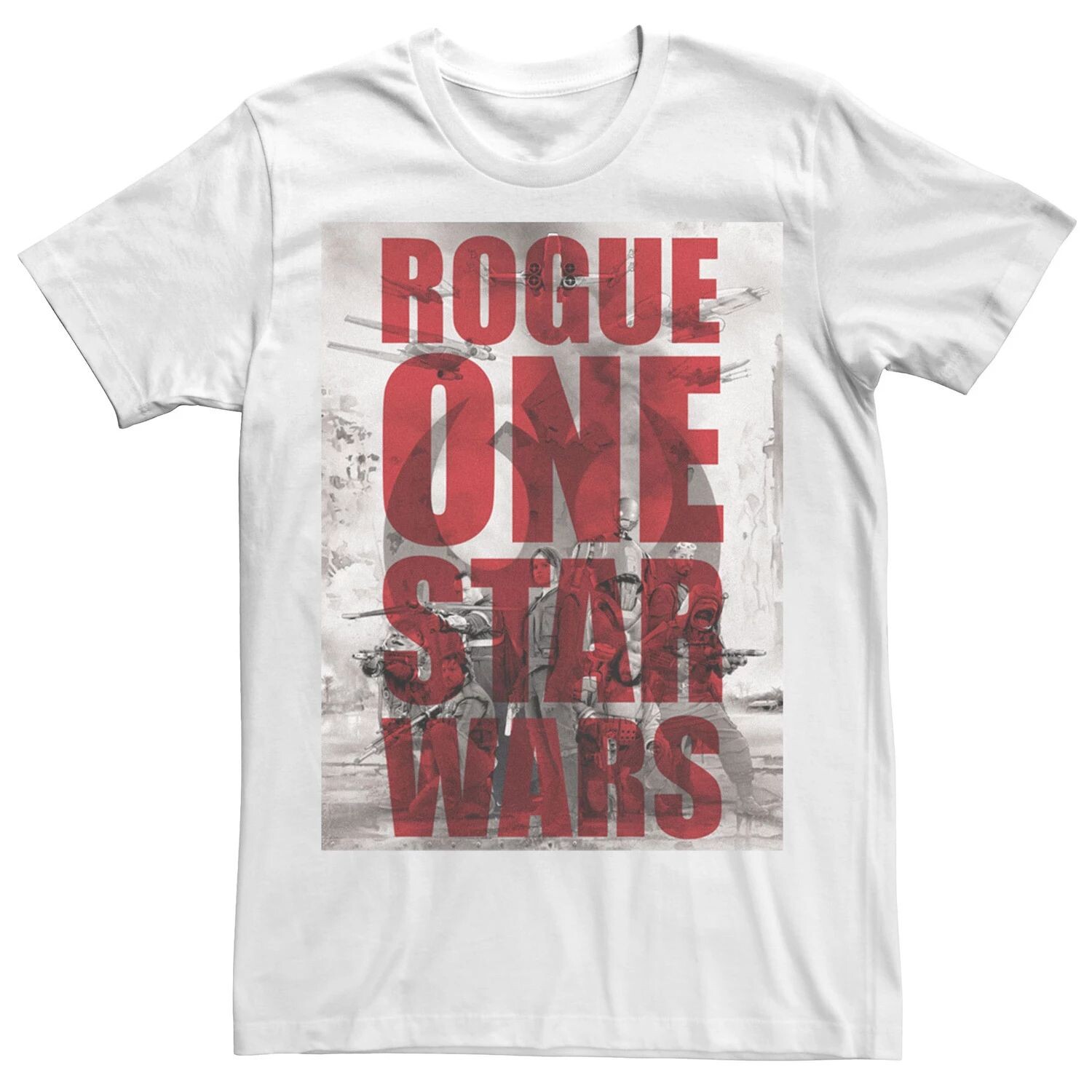 

Мужская футболка Rogue One Bold Rebel Stance Star Wars