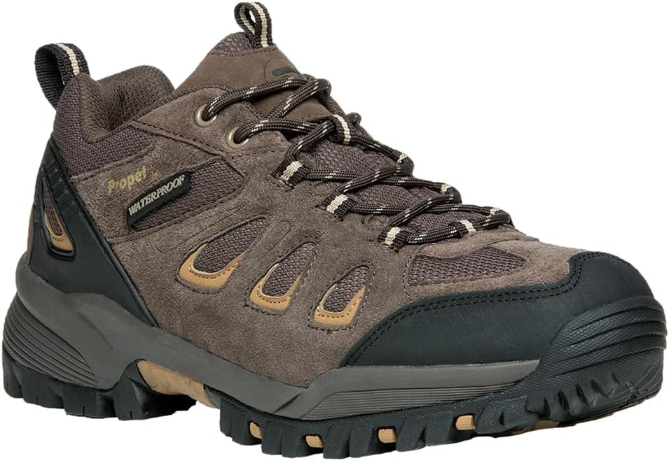 Мужские походные кроссовки Propet Ridge Walker Low - серые — фото 3
