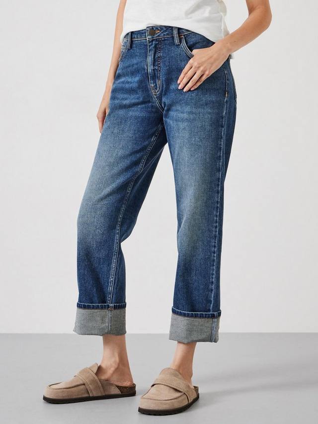 

Джинсы agnes из органического хлопка rich jeans HUSH, цвет Vintage Wash Blue