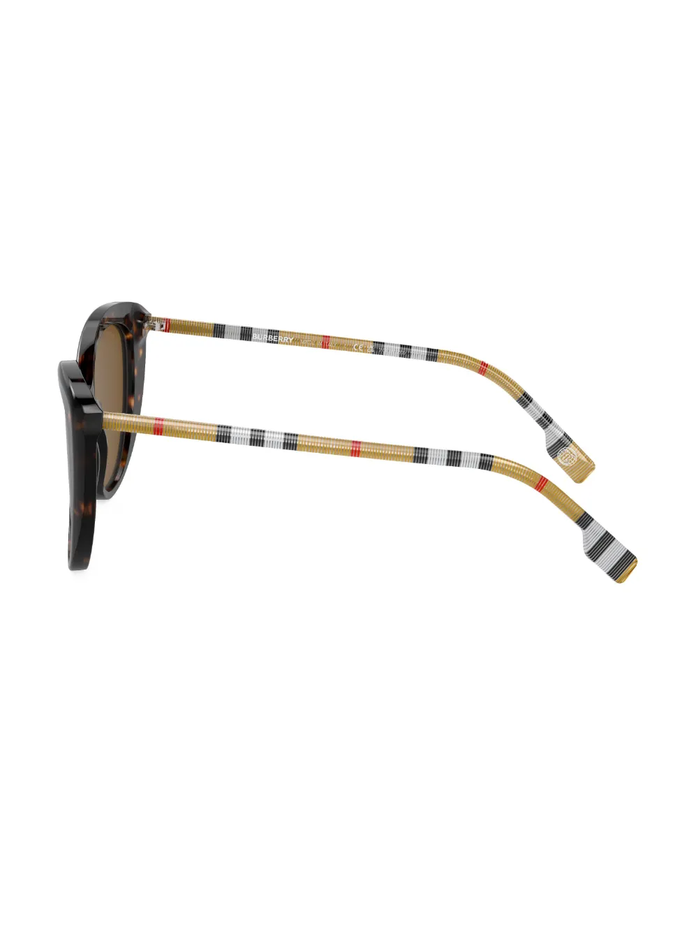

Солнцезащитные очки в оправе 'кошачий глаз' Burberry Eyewear, коричневый