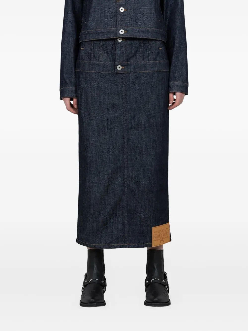 

Джинсовая юбка Jean Paul Gaultier