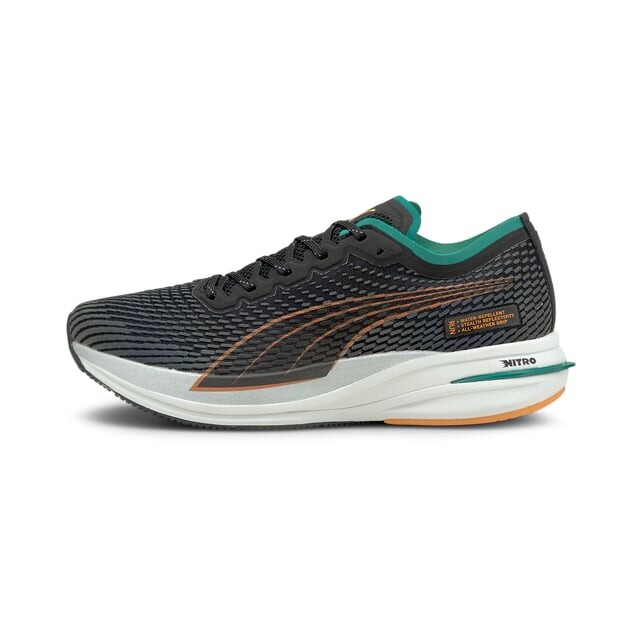 

Мужские кроссовки для бега Deviate nitro wtr черного цвета Puma, черный