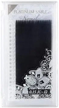 Накладные ресницы Platinum Sable Miss eye d'or 20 рядов 0.18мм J-curl