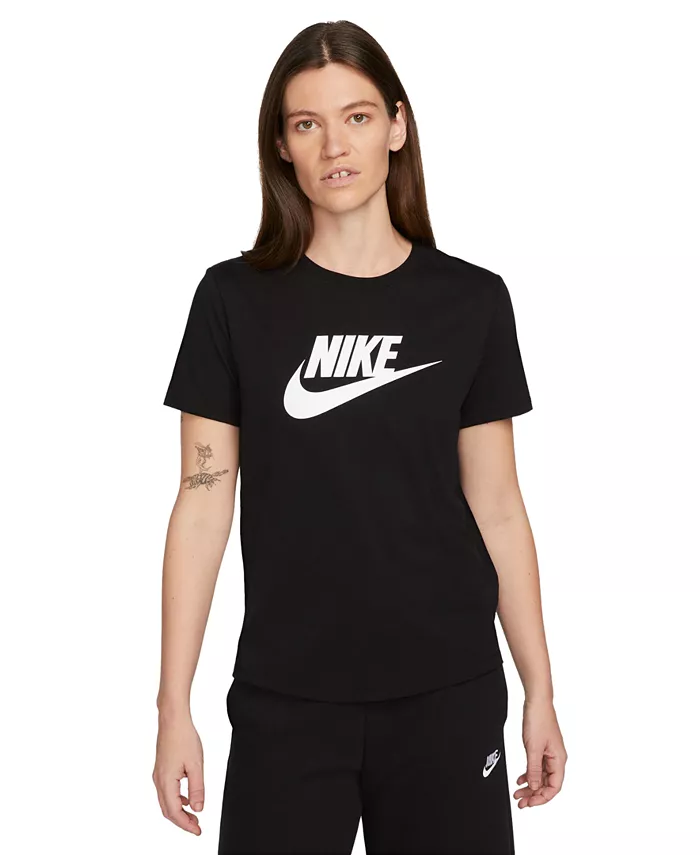 

Спортивная футболка Essentials Logo для женщин Nike, синий