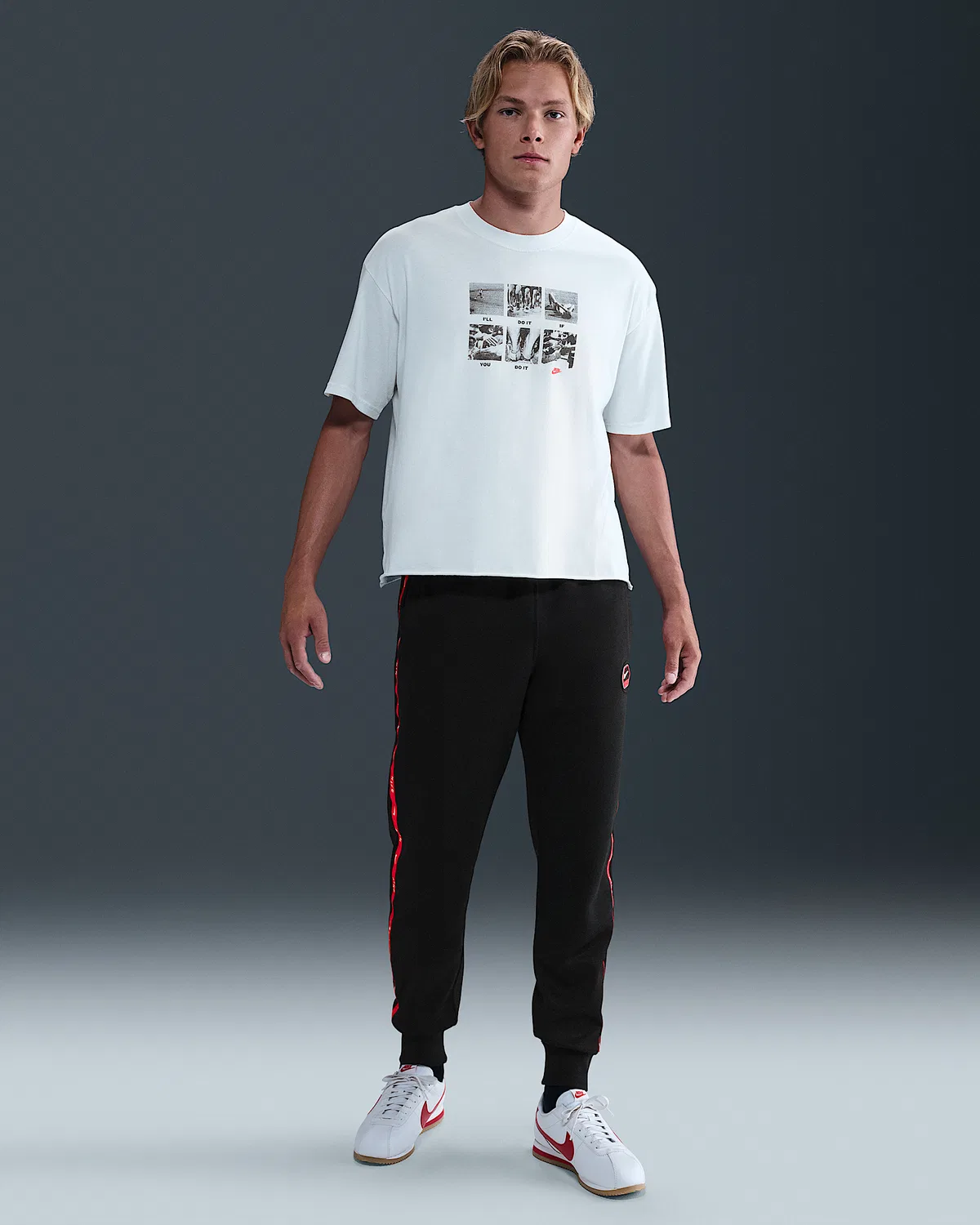 Мужская футболка Nike Sportswear, Summit White — фото 4