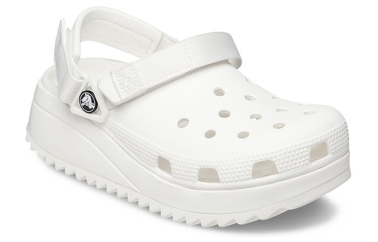 Crocs Классические треккинговые клоги 'Triple White' — фото 3