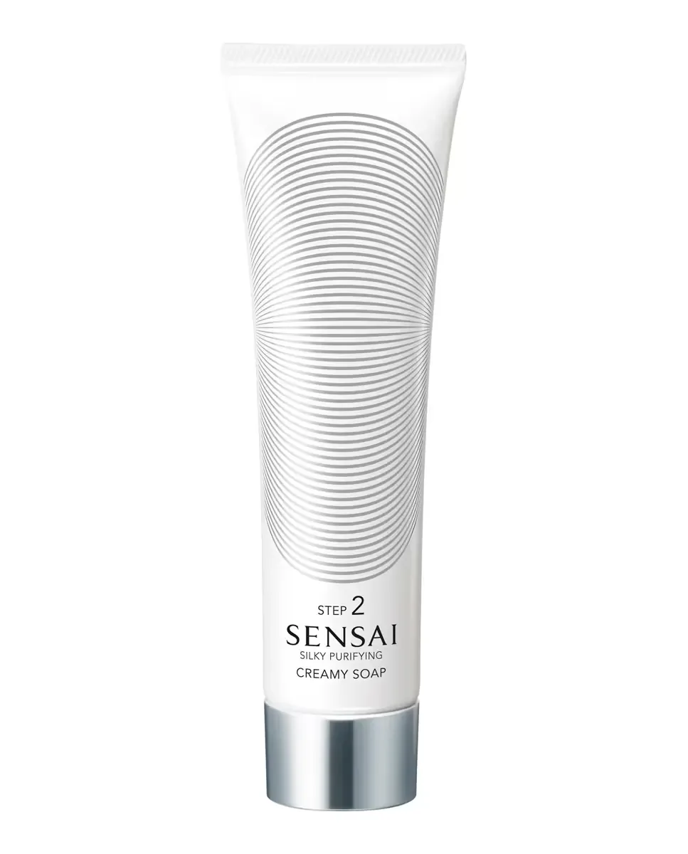 Мыло для лица шаг 2 Silky Purifying Creamy Soap 125 мл Sensai