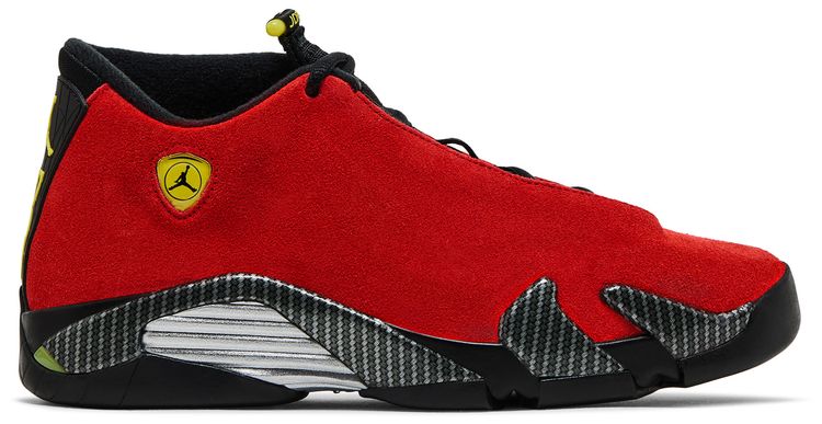 

Кроссовки Air Jordan 14 Retro GS 'Ferrari' 2025, красный