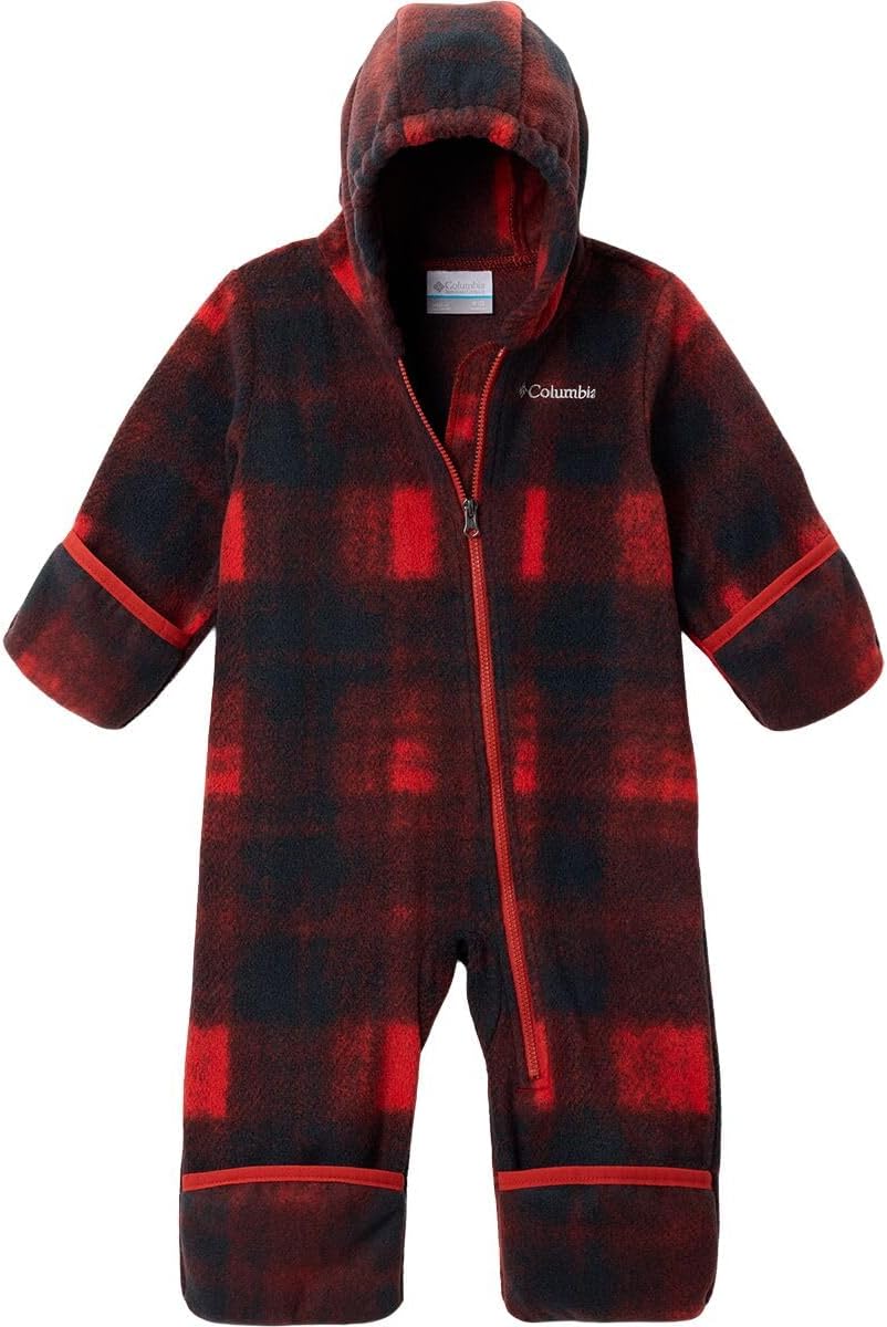 Columbia Unisex Baby Snowtop II Bunting, Sail Red Omblur Tonal — фото 3