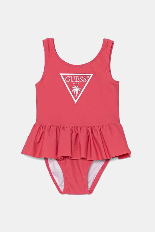 

Цельный купальник для малышей Guess, розовый