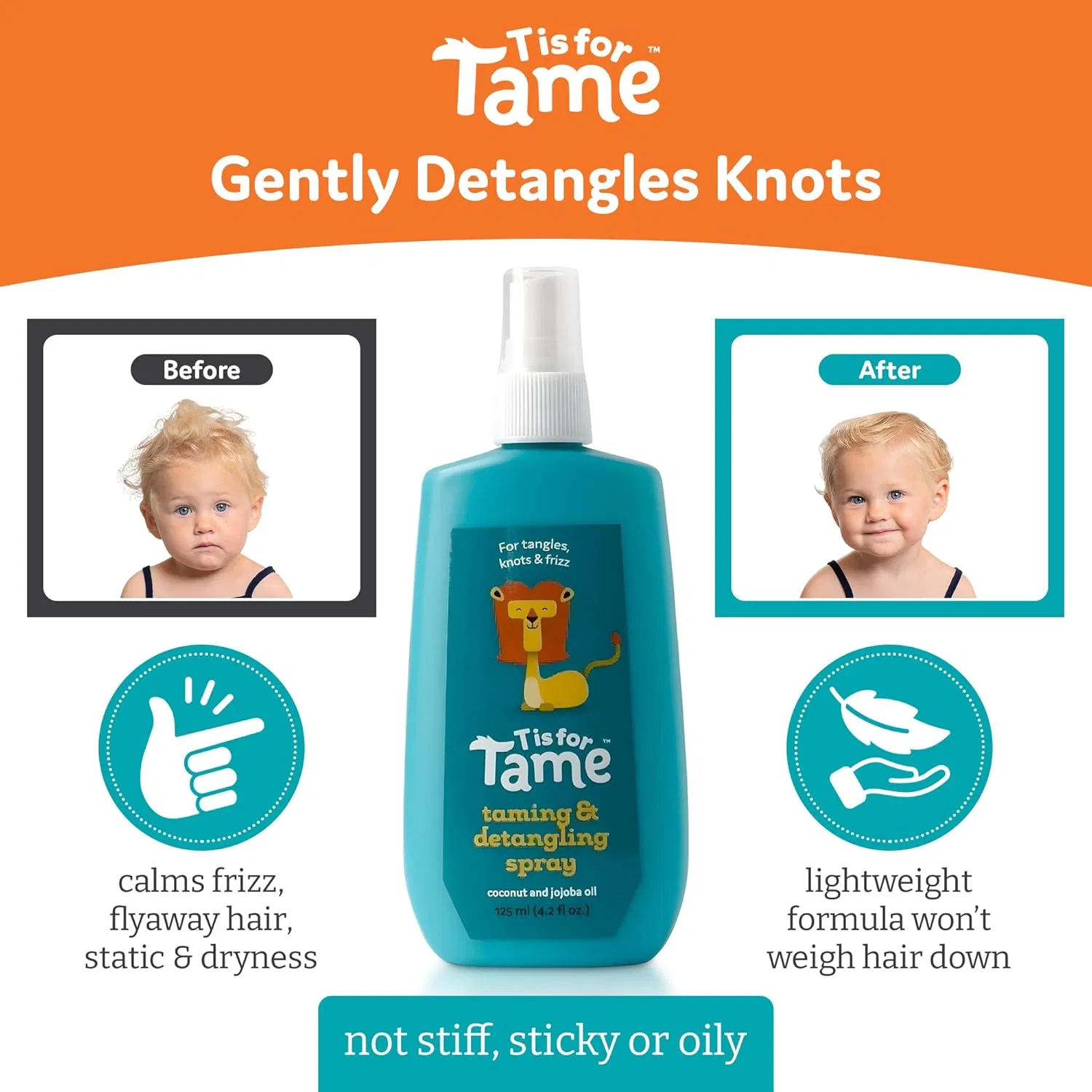 Детский спрей-детанглер для волос «T is for Tame» T Is For Tame — фото 2