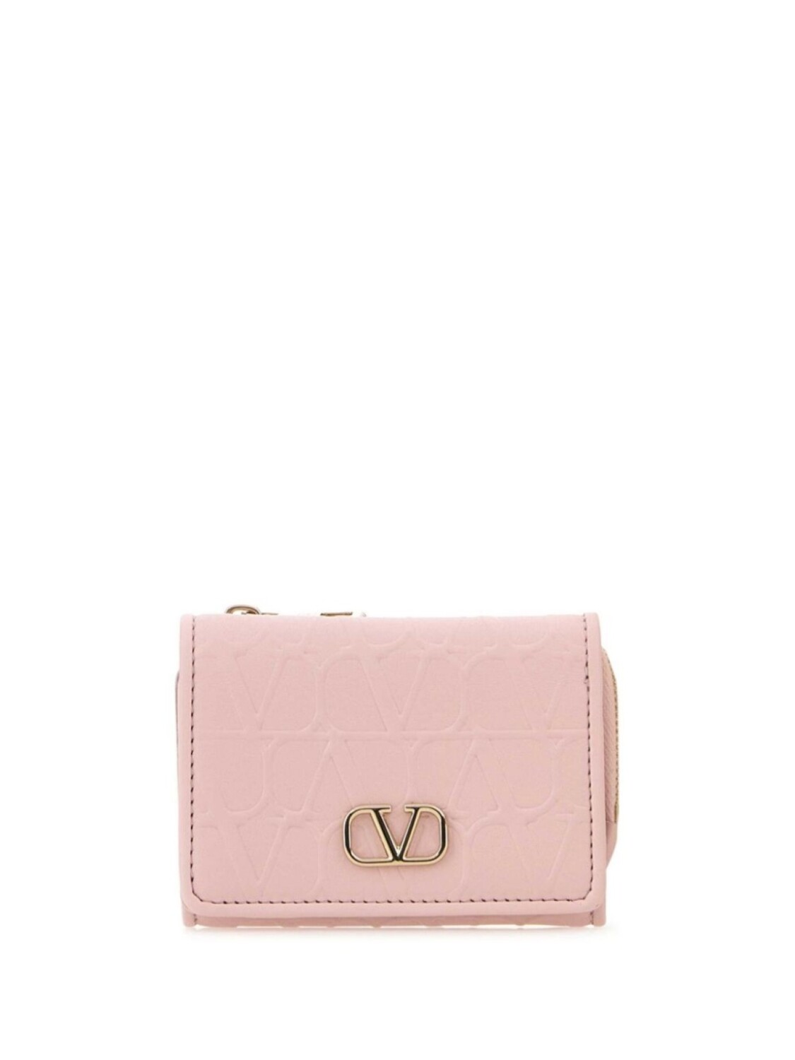 

Кожаный кошелек Valentino Garavani, розовый