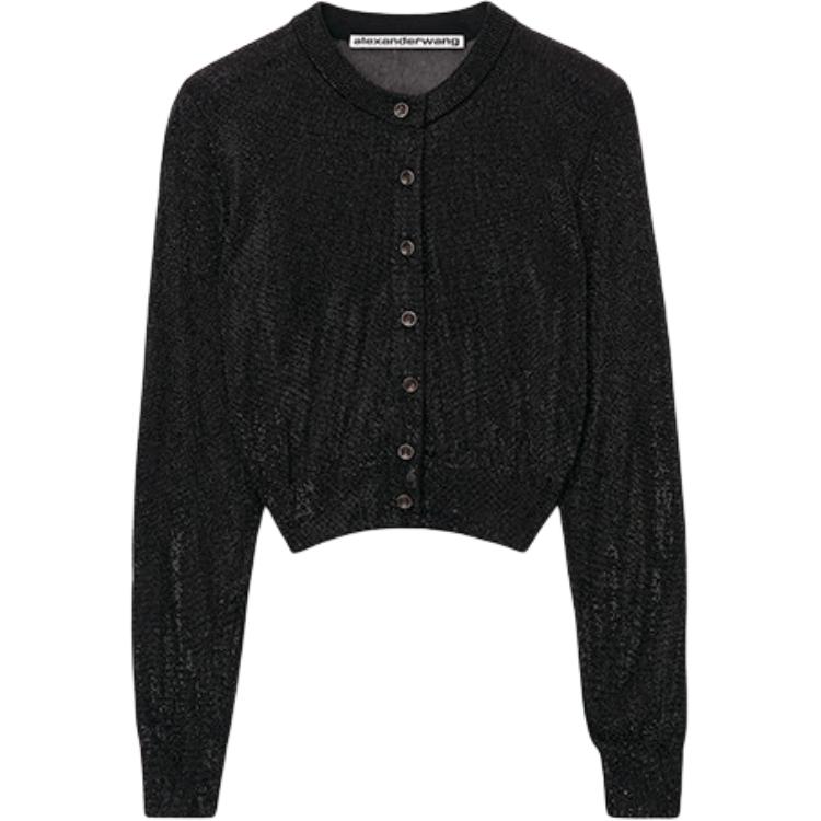 

Короткий кардиган Alexander Wang, черный