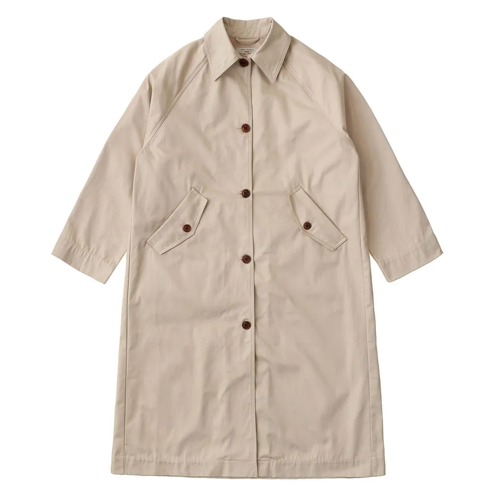 

Пальто Nudie Jeans Ester trench, бежевый
