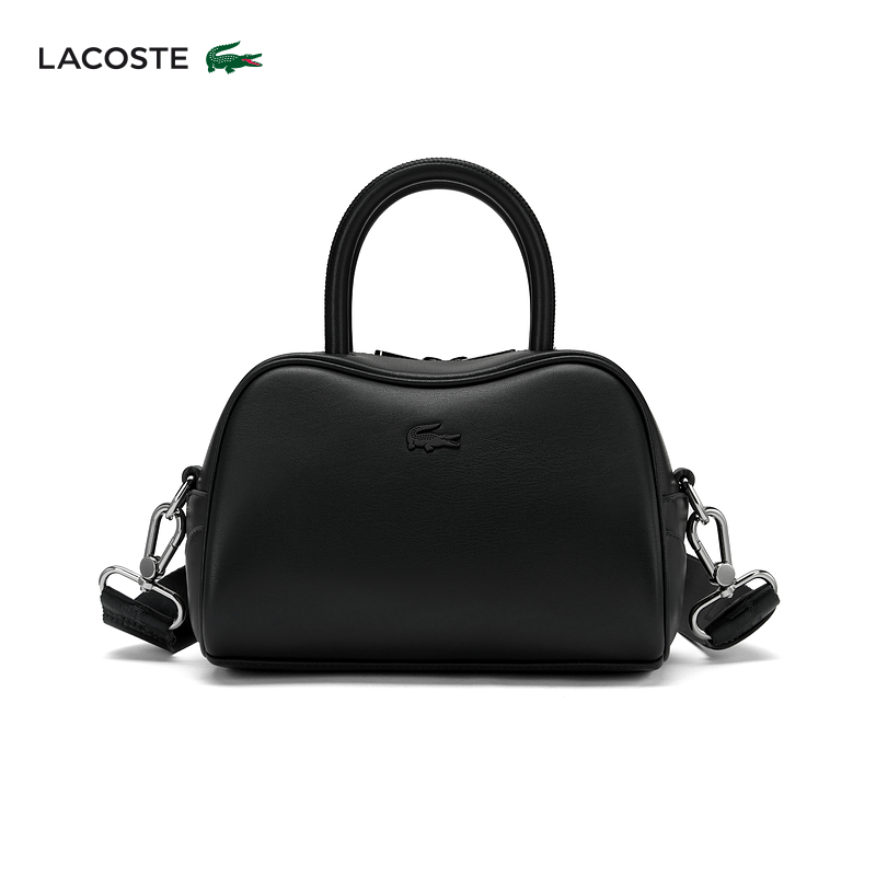 

Сумка женская Lacoste из крокодиловой кожи, бордовый