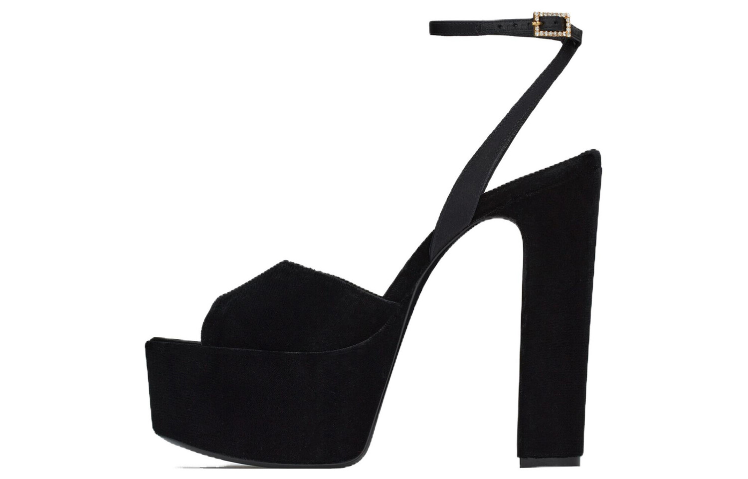 

Шлепанцы женские Saint Laurent Jodie, черный