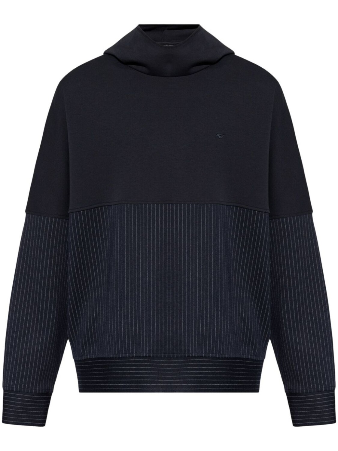 

Emporio Armani толстовка с капюшоном в стиле колор-блок, синий