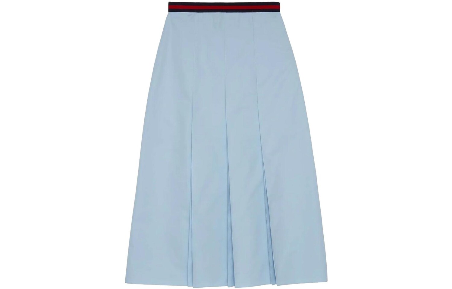 

Повседневная длинная юбка женская синяя Gucci